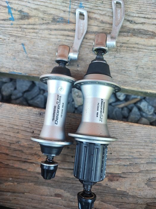 Piasty kół rowerowych Shimano Deore LX M580 32H 9s Retro MTB