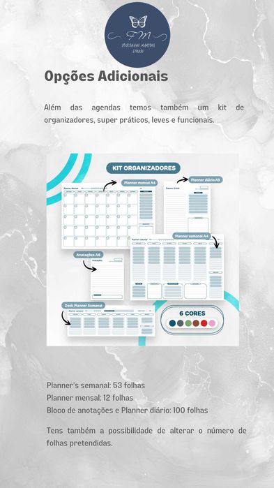 Agendas personalizadas 2025