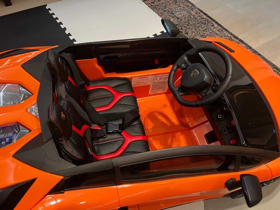 Lambo Aventadorr Pełna Opcja, Miękkie Koła & Siedzenie BDM0913