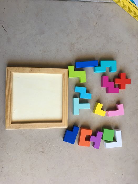 Puzzle Quebra-cabeças madeira Tangram Vilac