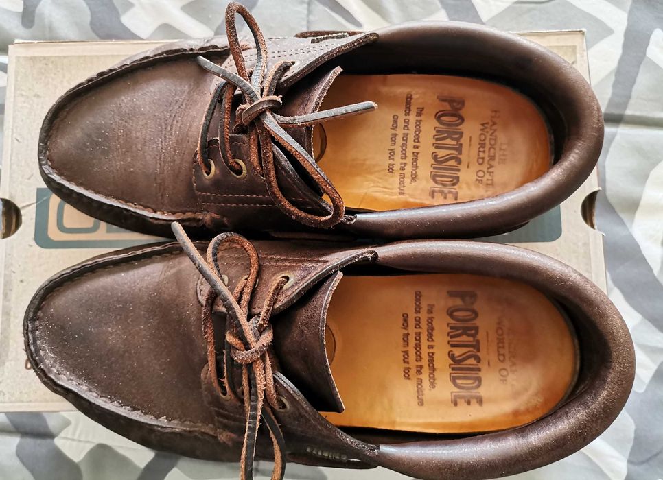 Velas / Sapatos Portside, em pele - 39