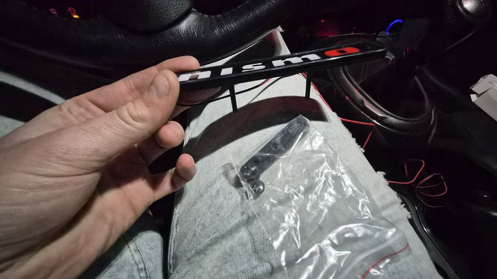 NISMO podświetlane LOGO w grill