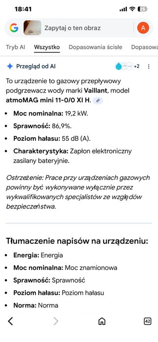 Piec gazowy Vailant