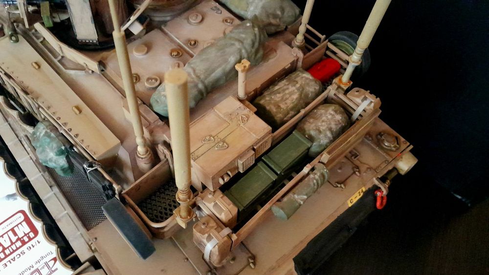 Abrams M1A2 Sep 2 TUSK II RC 2.4 GHz 1/16 PRO