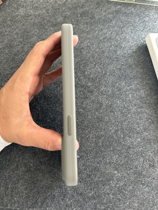 Apple Silicone Case in Gray for iPhone 15 Pro Max64730008726659124