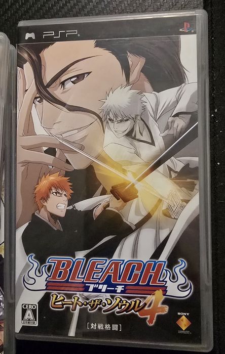 Mega pack psp playstation samurai x bleach Fairy tail