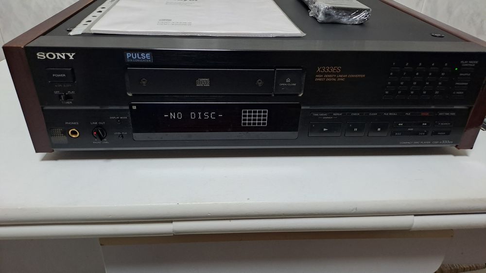 Leitor Cd SONY CDP-X333ES
