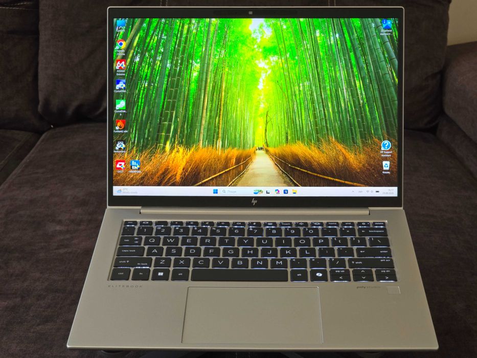 HP EliteBook 845 G11 (14" IPS QHD+ 120Hz/ R7 PRO 8840U/ 32 DDR5/ 512GB NVMe)