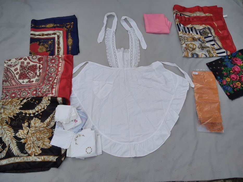 Школьный фартух фартук шарф носовые платки  СССР