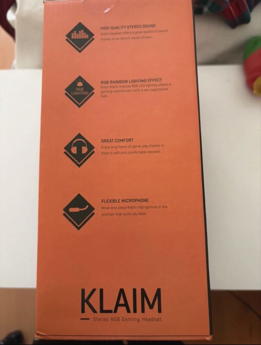 fones gamer da KLAIM