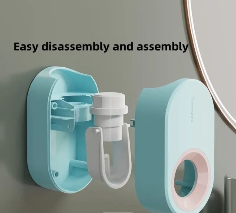 Автоматичний видавлювач тримач диспенсер для зубної пасти дитячий