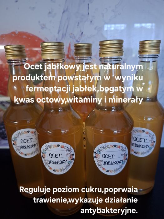 Sprzedam  octy jabłkowe i ziołowe