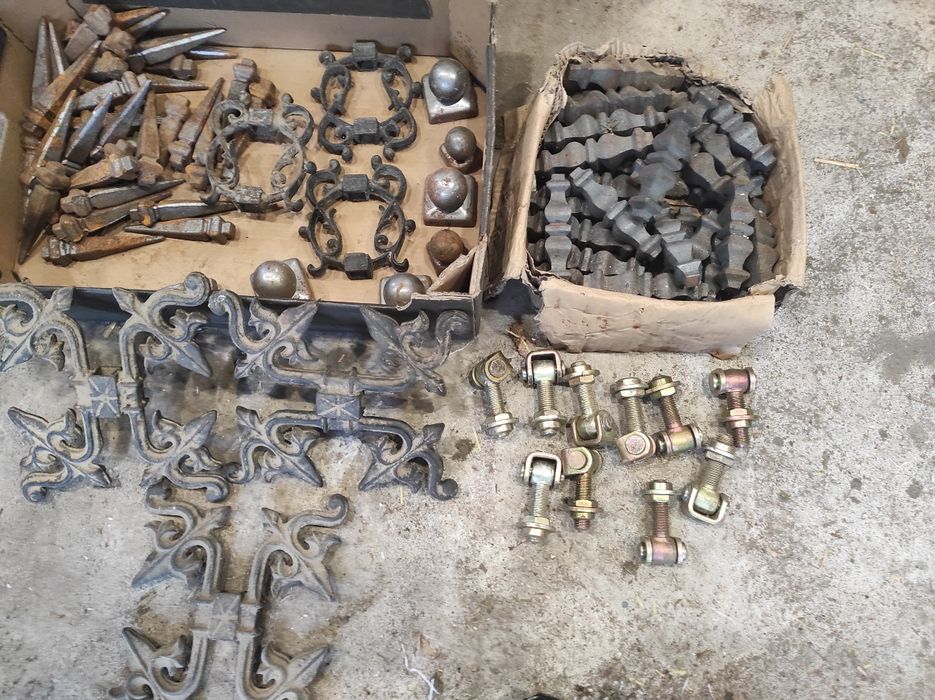 Elementy kute do ogrodzenia