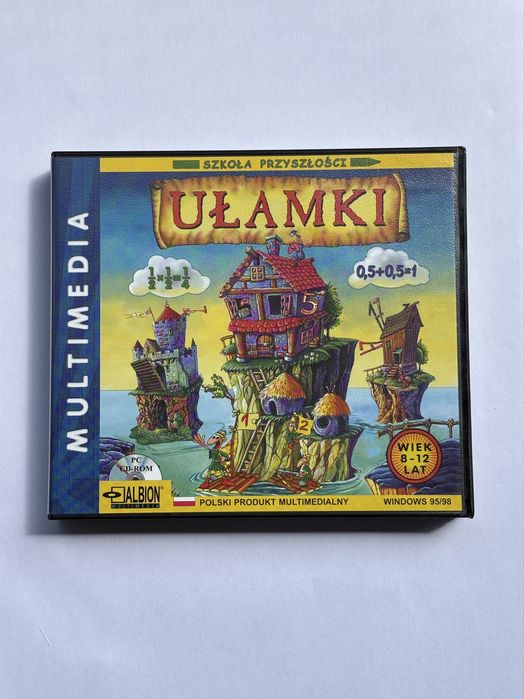 Ułamki PC program edukacyjny gra matematyczna dla dzieci 8-12