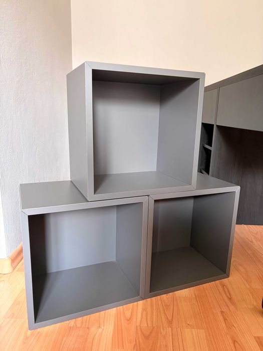Komplet 3 szafek IKEA EKET - gotowe do powieszenia
