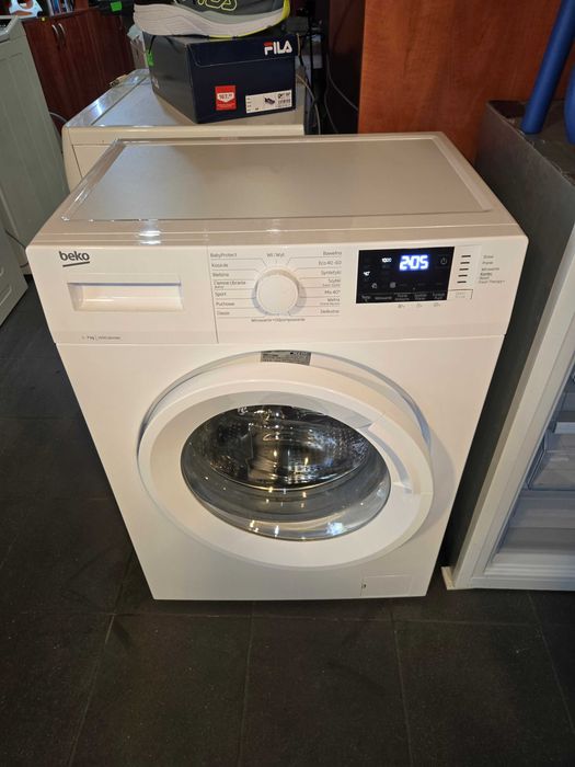 Pralka Beko Slim 45 cm. Wsad 1-7 kg System wagowy! 1000 obr. PL menu. LCD. Gwarancja! Okazja!