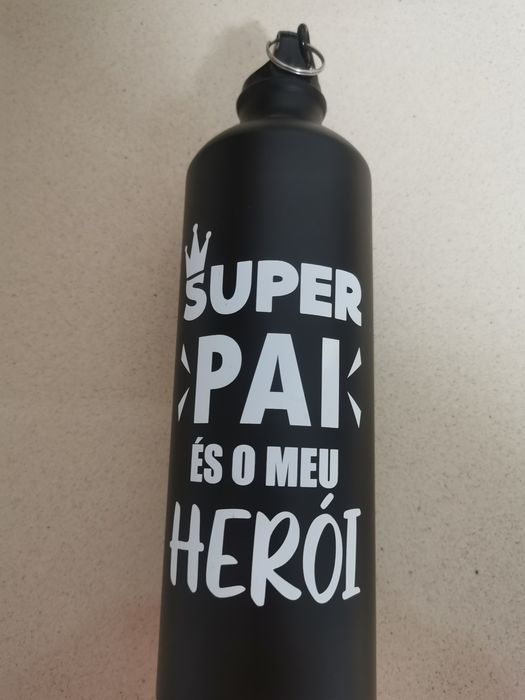 Garrafa metálica dia do pai