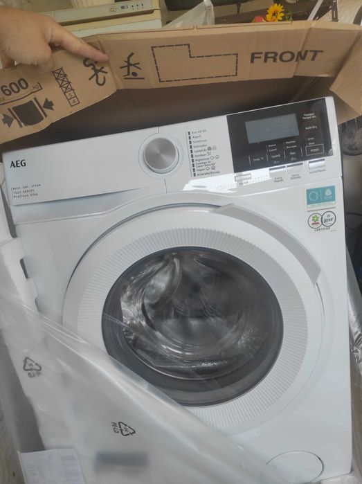Embalada com garantia Máquina de lavar e secar roupa aeg