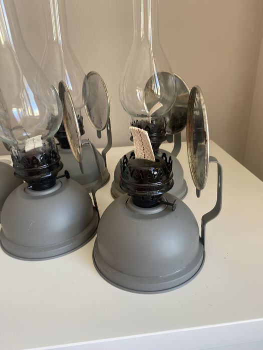 Гасові керосинові лампи скло колби