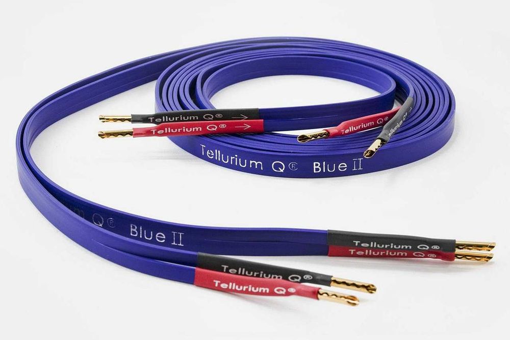 Tellurium Q BLUE II kabel głośnikowy 2x2 m /Promocja !!!