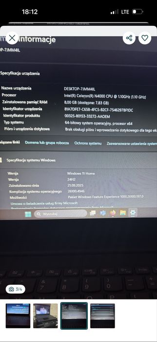 Laptop lenovo super stan