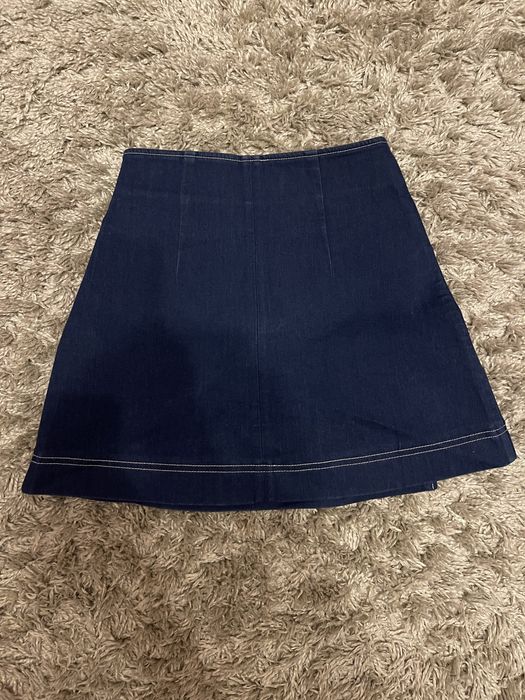 Спідниця джинсова на запах, розмір xs