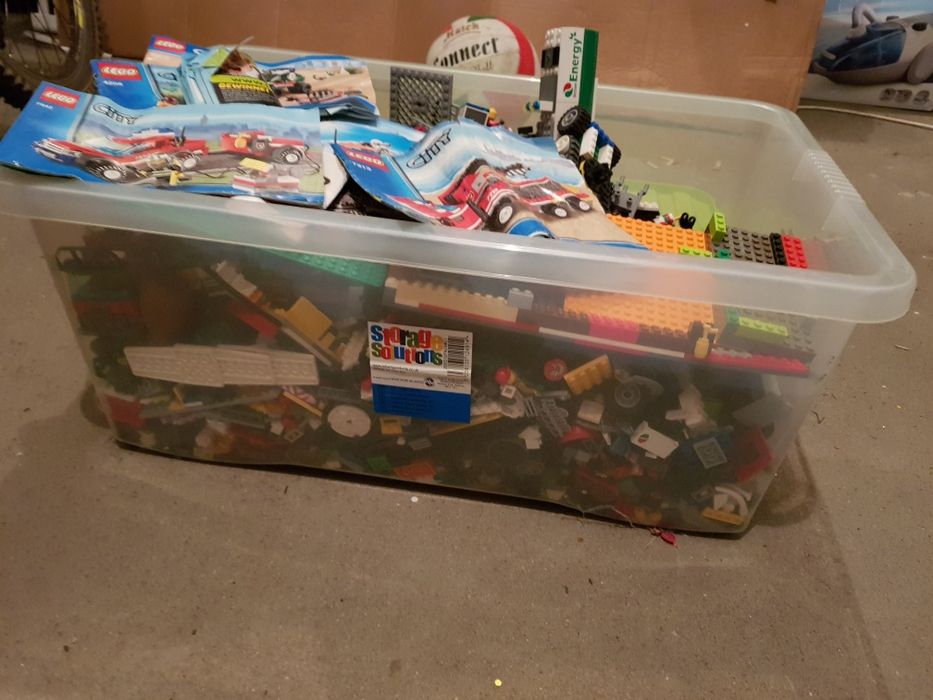 Klocki lego ponad 5 kg. Kilkadziesiąt zestawów