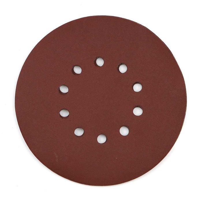 2 x 10szt PAPIER ŚCIERNY KRĄŻEK Do Żyrafy 225mm P240 Ścian Sufitów Na