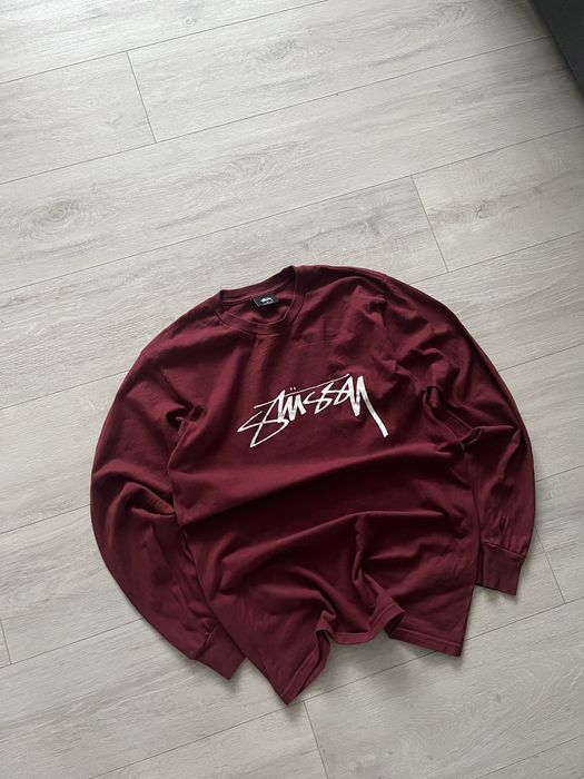 Кофта лонгслів stussy