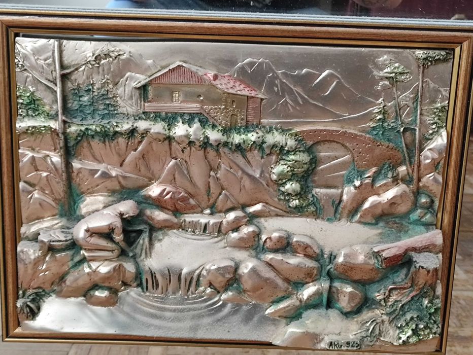 Quadro Vintage Creazioni Artistiche Italia 3d ARG 925 rural