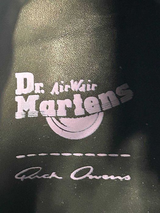 Rick Owens Dr.Martens Mega Lace Boot черевики чорні DRKSHDW ботинки