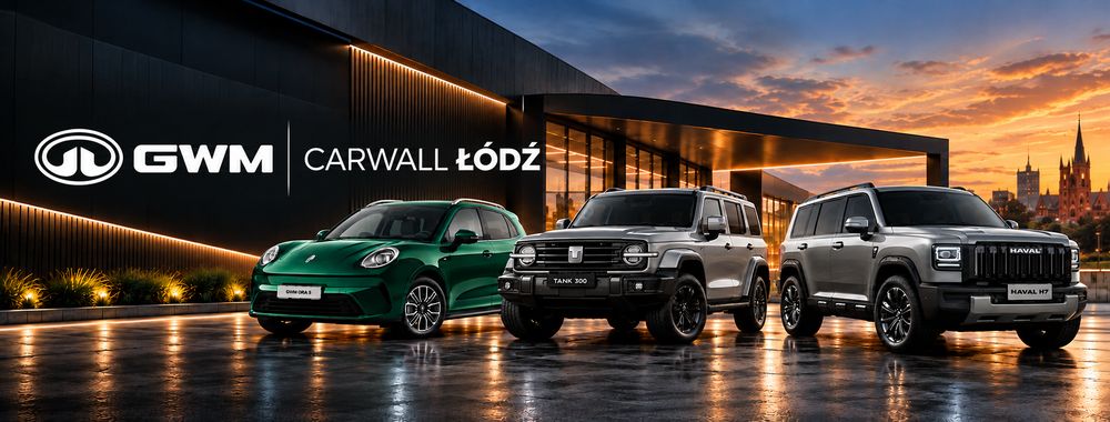 GWM CarWall Łódź top banner