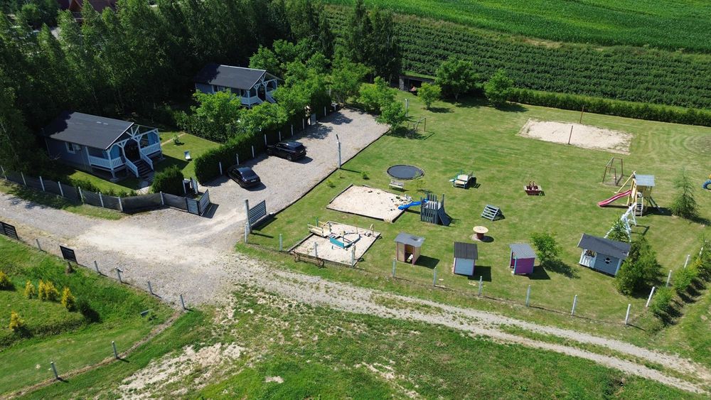 **Całoroczny Rajski Domek **2 domki po 6 osób*Bałtow**Wfi