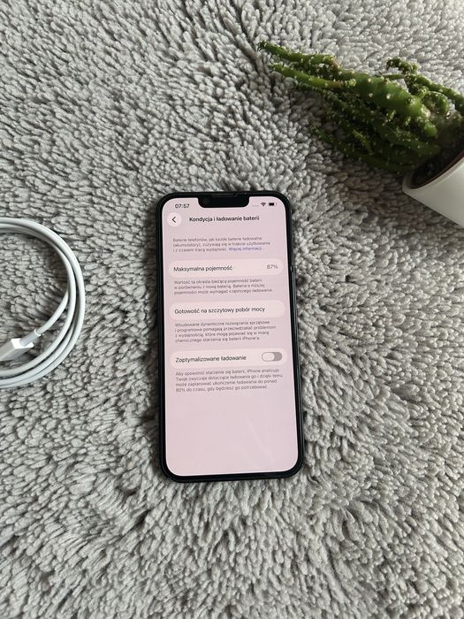 Iphone 13 128gb 87% baterii