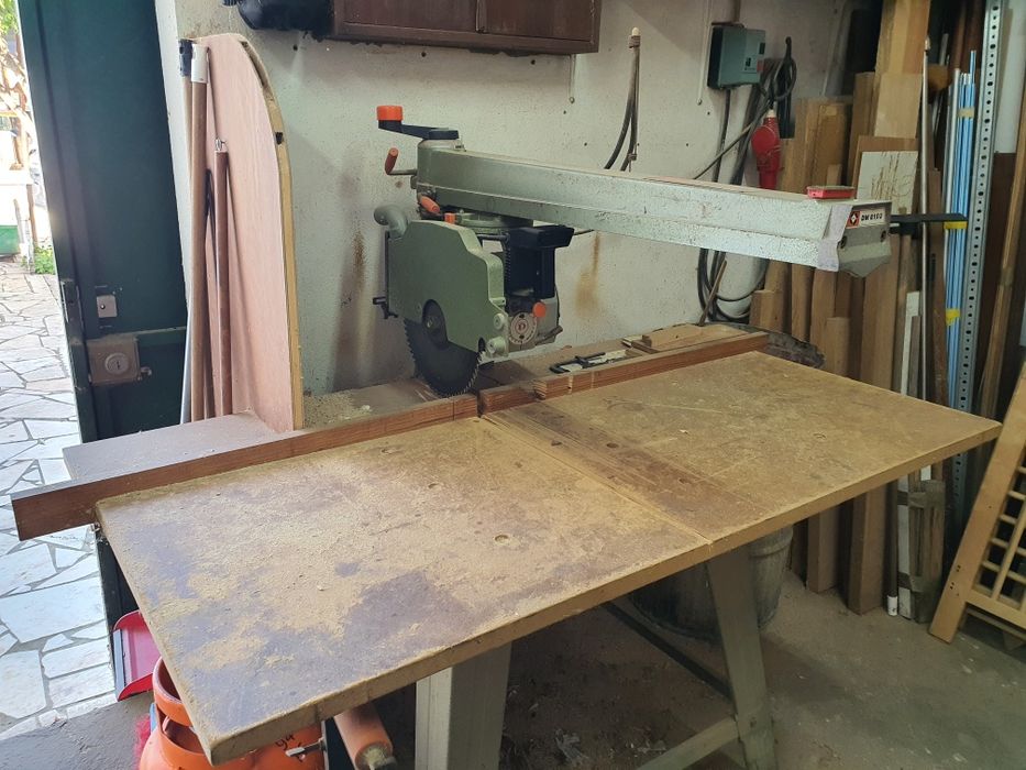 Maquina de corte Radial dewa 380 voltslt