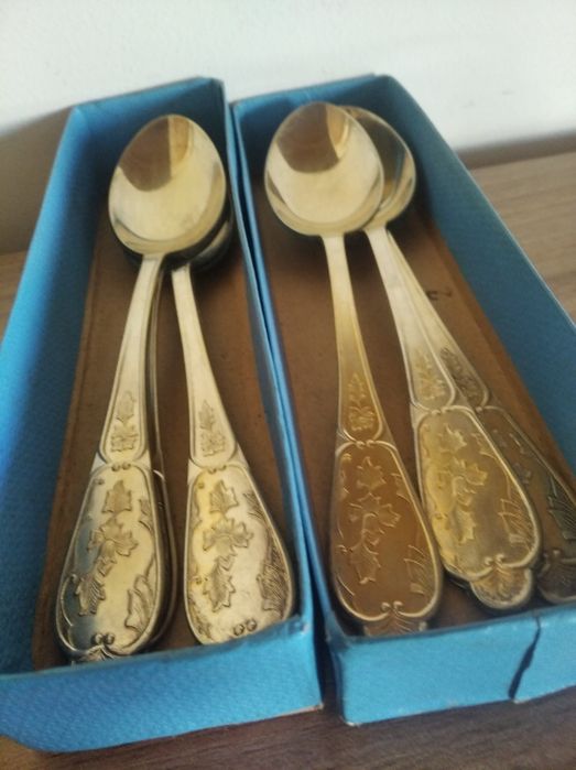 Продам ложки позолота  часів СССР