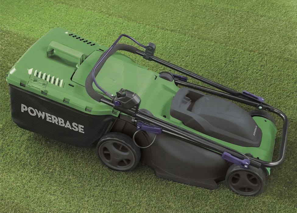 Powerbase 1600w 37см газонокосарка електрична