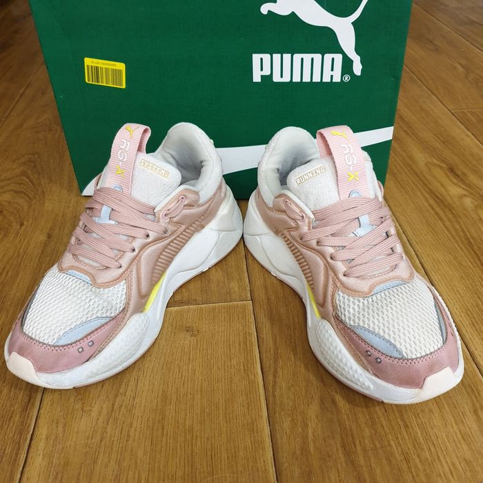 Puma жіночі кросівки rs x system 38р.на 24см рожеві