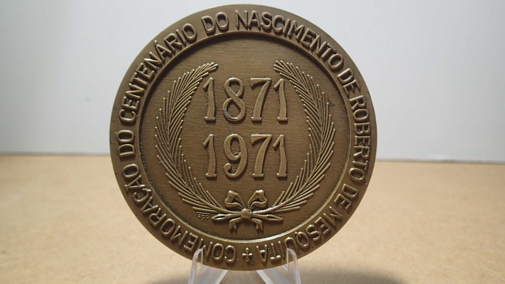Medalha em Bronze de santa Cruz das Flores