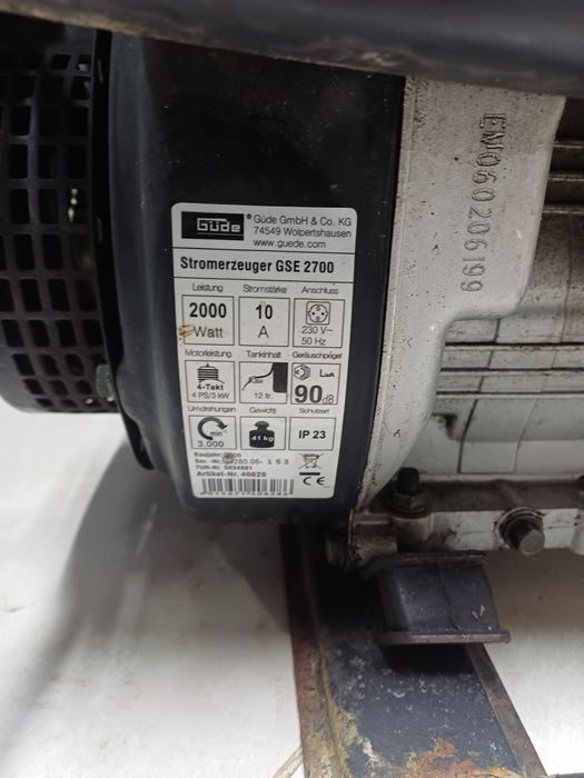 Генератор б.у з Німеччини Einhell 3.1kw