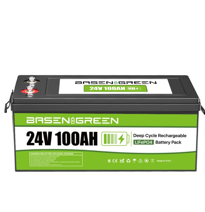 Акумулятор LiFePO4 24V 100Ah для інвертора | СЕС | Сонячна батарея