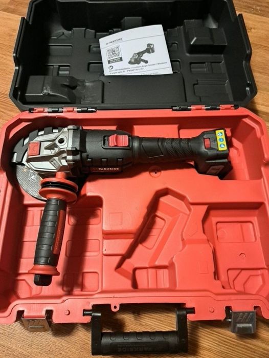 Parkside performance szlifierka kątowa 20v x20v team akumulatorowa