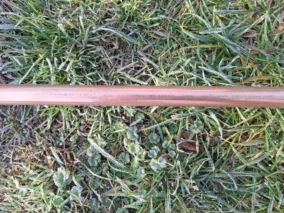 Rurka miedziana 22mm twarda