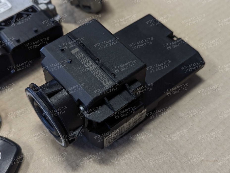 Комплект замка зажигания 0108 ЕБУ VITO-VIANO W639 Замок , Мозги , Ключ