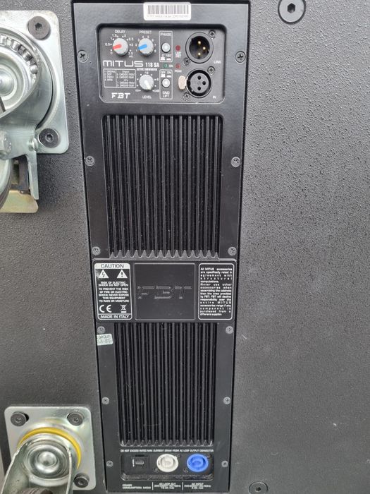 FBT Mitus 118 SA subwoofer aktywny