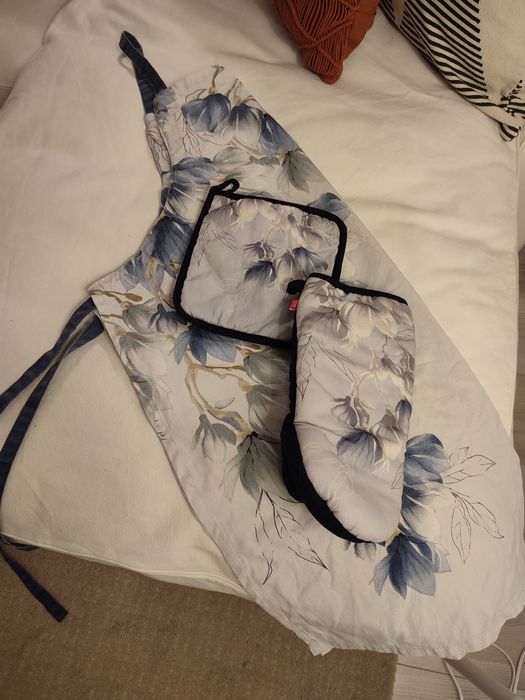 Zestaw home&you fartuch, rękawica, podkładka Flade