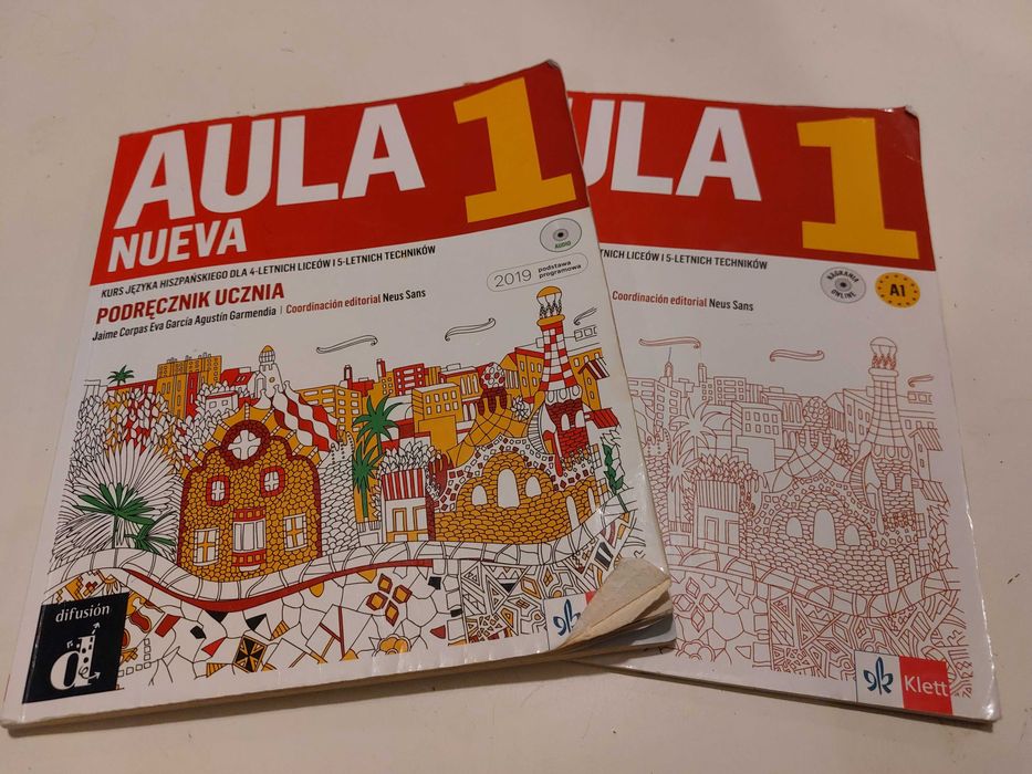 Aula Nueva 1 - hiszpański podręcznik i ćwiczenia