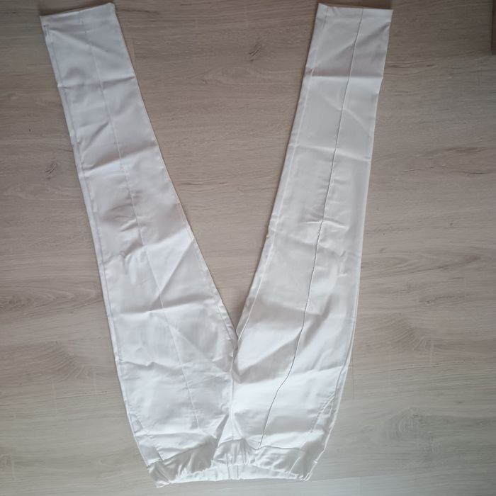 Spodnie woskowane wiskoza ecru 42 r