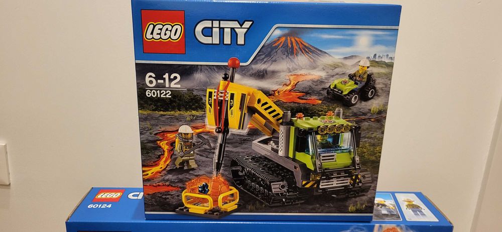 Lego 60122 Łazik wulkaniczny - nowe