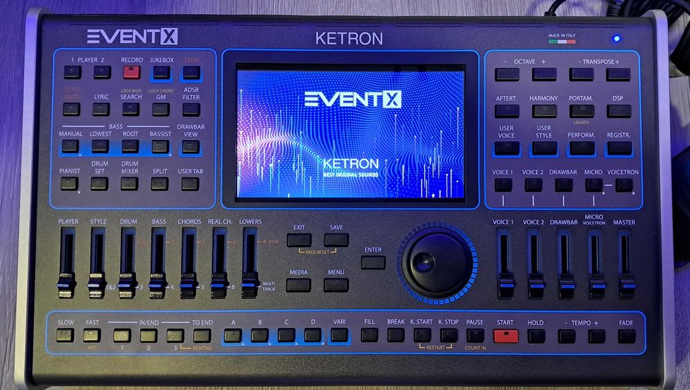 Modulo Ketron EventX + Pedaleira FS13